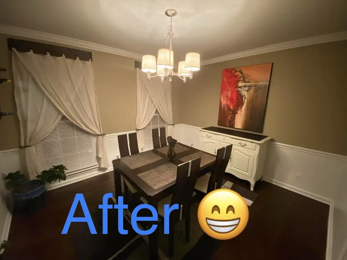 Professional dining room restoration after water damage in Barstow