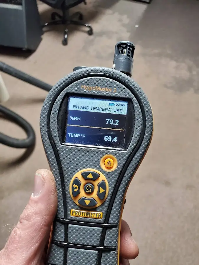 Moisture meter humidity assessment for Fire & Smoke Damage Restoration in Barstow